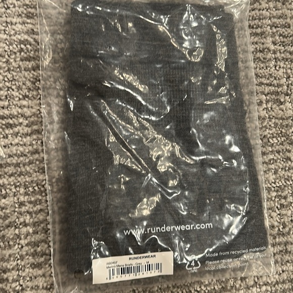 Runderwear Merino Men's Briefs Grey M - Picture 3 of 7